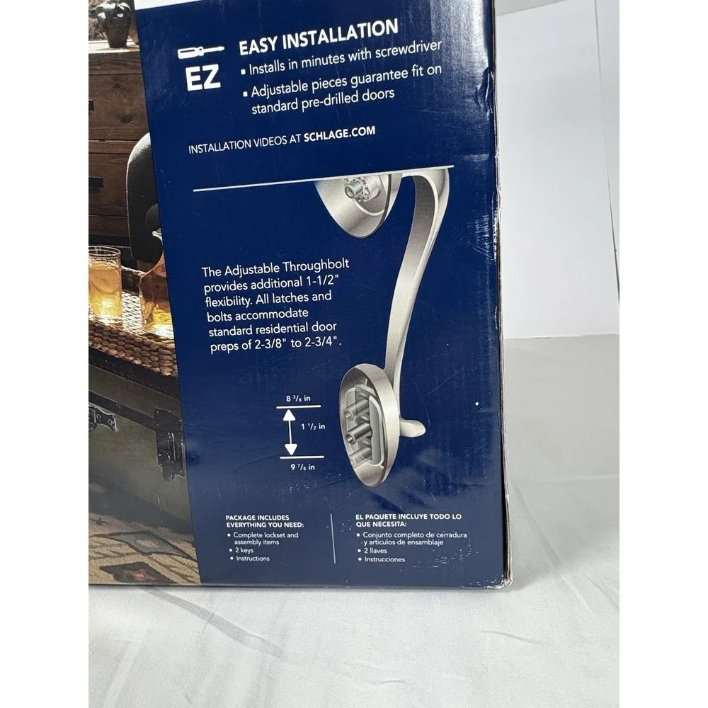 Schlage open box
